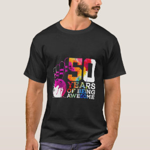 50 ÅR EFTER ATT HA BOWLING I FANTASTISK 50 FJÄRRDA T SHIRT