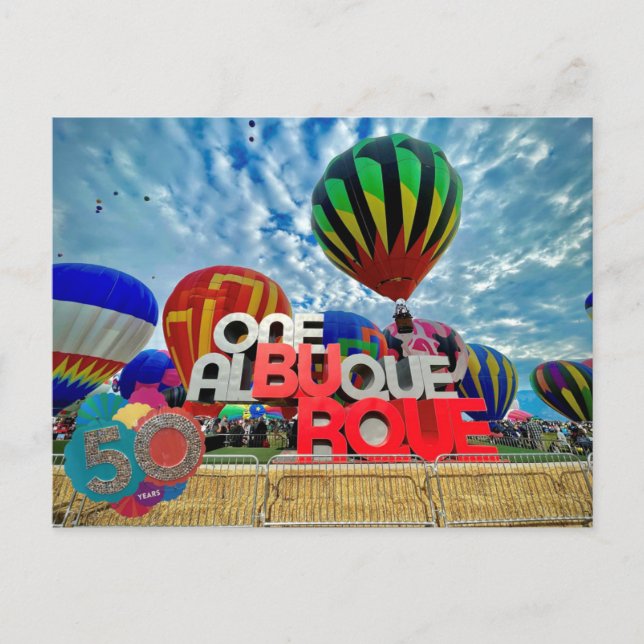 50 år fiesta vykort (Framsida)