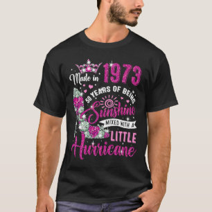50 år gammal 1973, drottning Diamond 1973 T Shirt