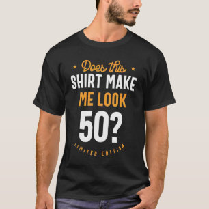 50 år gammal - 50:e födelsedagspressen - Funny Gif T Shirt