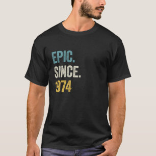 50 år gammal epidemi sedan 1974 50:e födelsedagen  t shirt
