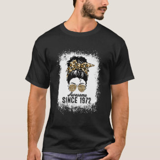 50 år gammal Fantastisk sedan 1972 Leopard 50:e fö T Shirt