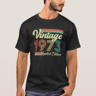 50 år gammal Vintage 1973 född 1973 50 T Shirt