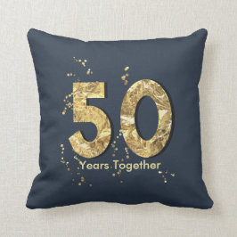 50 år guld- årsdag kudder tillsammans kudde