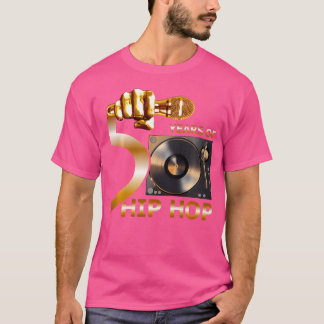 50 år Hip hop 50-årsjubileum Hip hop Celebrat T Shirt