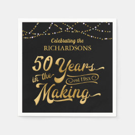 50 ÅR I SKAPAR 50-årsdagen Pappersservett