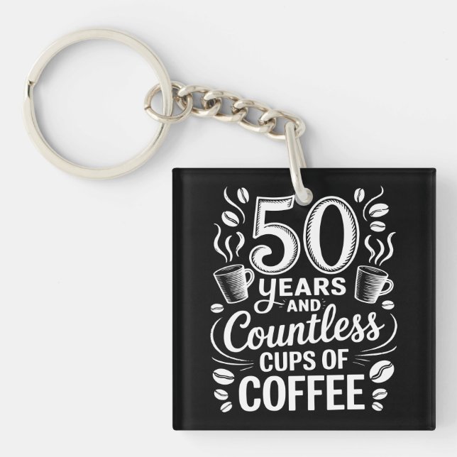 50 år och otaliga koppar kaffe  (Framsidan)