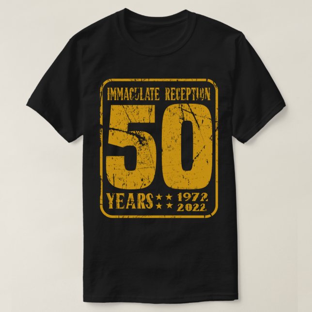 50 år Omakulat Reception T Shirt (Design framsida)