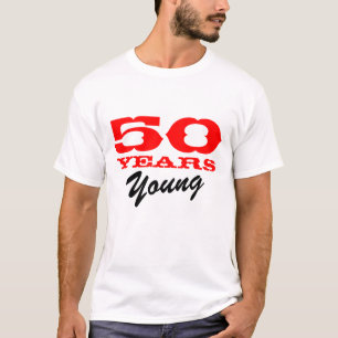 50 år ung utslagsplatsskjorta för den 50th tee shirt