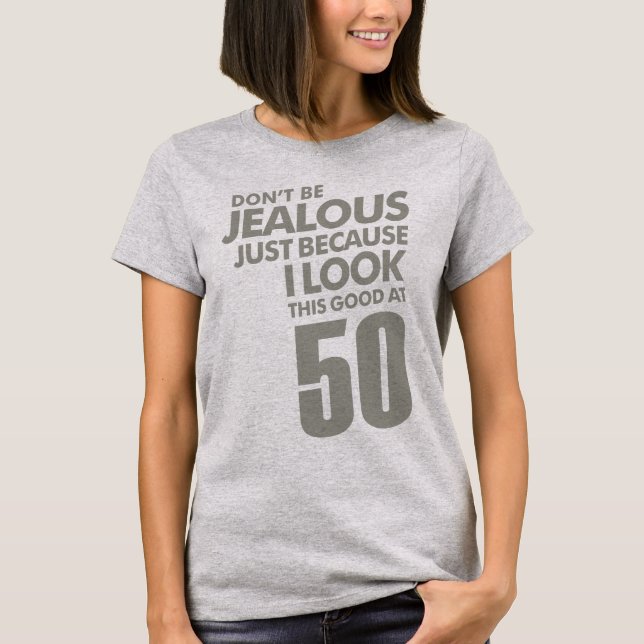 50 ÅRS Åldersgåva T Shirt (Framsida)