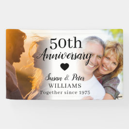 50-års bröllopsdag Anpassad 2 Fotocollage