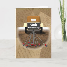 50-års bröllopspresenter kort