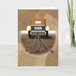 50-års bröllopspresenter kort