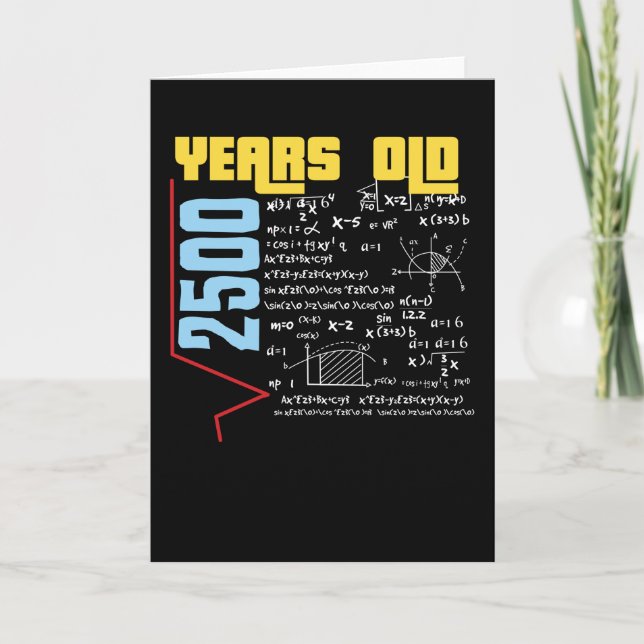 50 års födelsedag kort (Framsida)