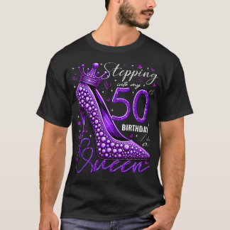 50 års gamla presenter Högklackar som går in i min T Shirt