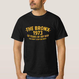 50 års Hip hop - New York Bronx 1973 T Shirt