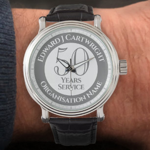 50 års lång tjänstgöringstid för armbandsur