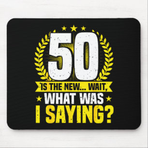 50-årsdag, 50 är den nya... Rolig 50 år gammal Musmatta