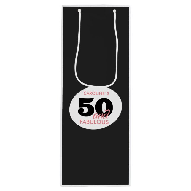 50-årsdag 50 och fantastisk  (Framsidan)