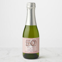 50-årsdag Att Få 50 Att Se Bra Roséguld