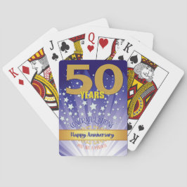 50-årsdag för återhämtning, fet siffra casinokort