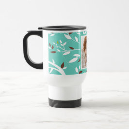 50-årsdag fototeal botanisk retro resemugg