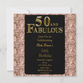 50-årsdag inbjudningar