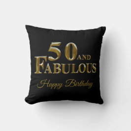 50-årsdag kudde