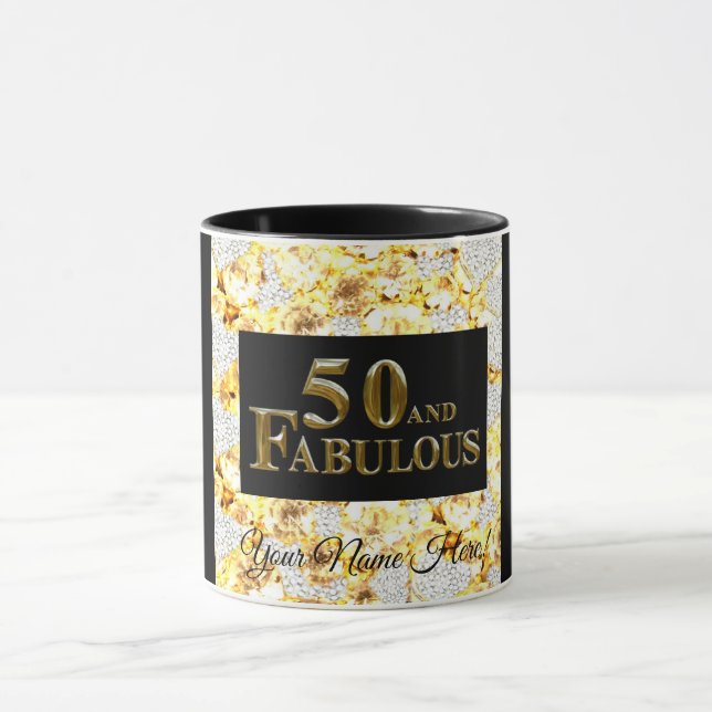 50-årsdag  mugg (Center)