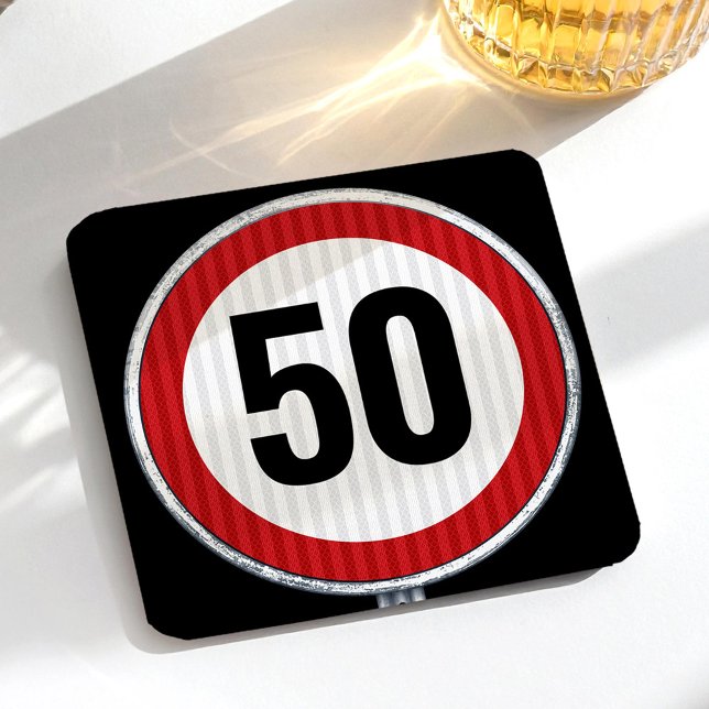 50-årsdag - Pappert Underlägg FÖR ÅLDERstrafik (Skapare uppladdad)