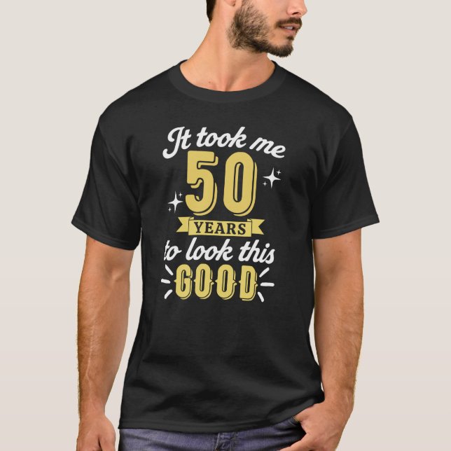 50-årsdag t shirt (Framsida)