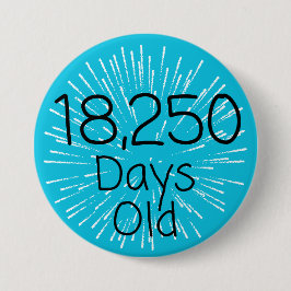 50-årsdagars stipenmärke 50 år gammal femtio år knapp