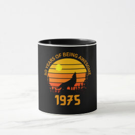 50-årsdagen 1975 Vintagen Mugg