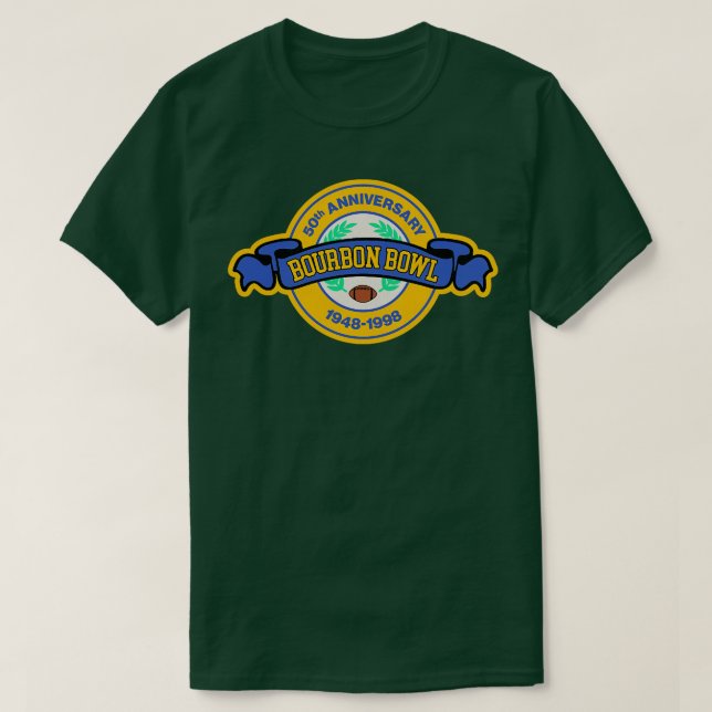 50-årsdagen av Bourbon Bowl T Shirt (Design framsida)