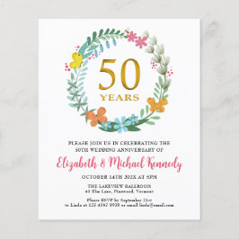 50-årsdagen av inbjudan till utandning av Golden B