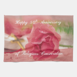 50-årsdagen av Religiösa Consecration Ro Kökshandduk