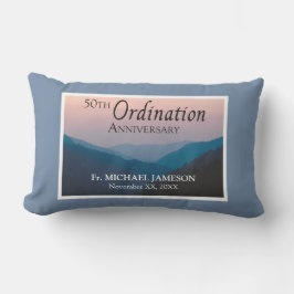 50-årsdagen för Grattisarna för Ordning Lumbarkudde