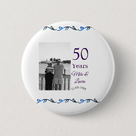 50-årsdagen för lycklig lägger till ett par namn-d knapp