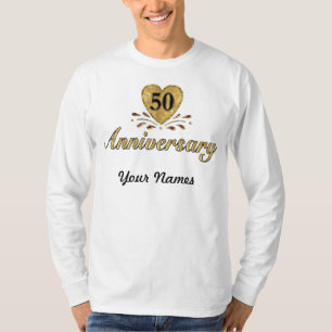 50-årsdagen - Guld T Shirt
