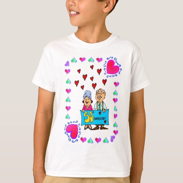 50-årsdagen - Guld Tee (Framsida)