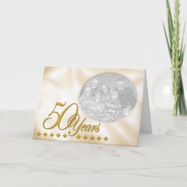50-årsdagen kort (Framsida)