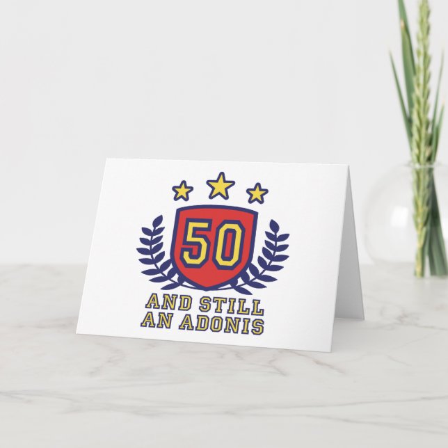 50:årsdagen kort (Framsida)