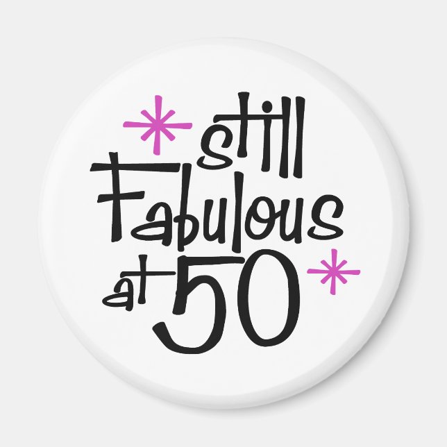 50:årsdagen magnet (Framsidan)