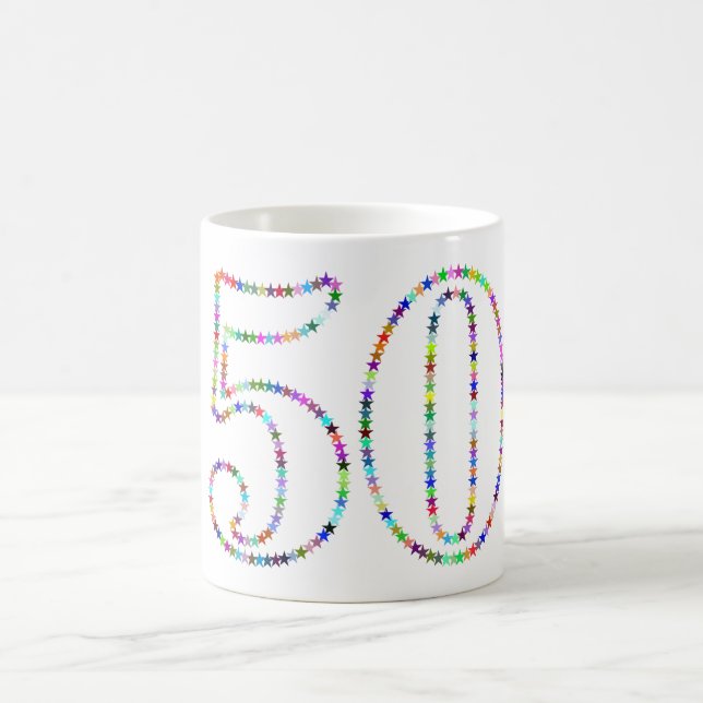 50-årsdagen mugg (Center)