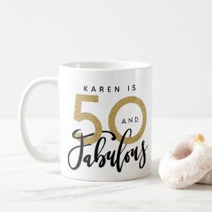 50-årsdagen mugg