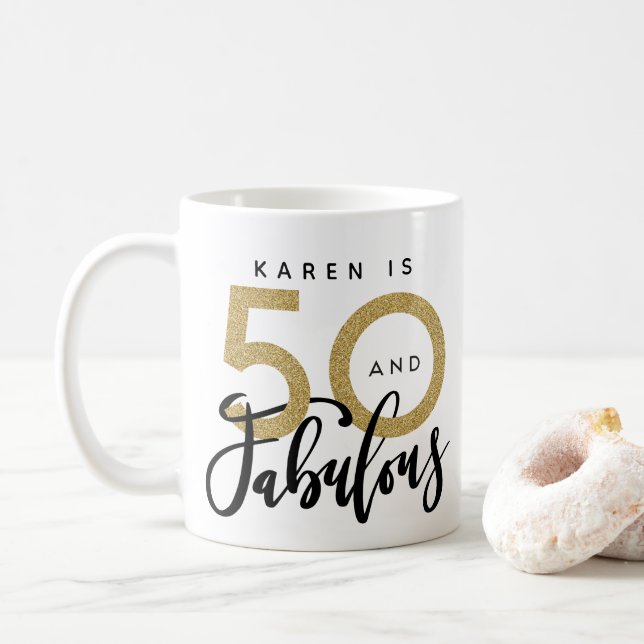 50-årsdagen mugg (Med munk)