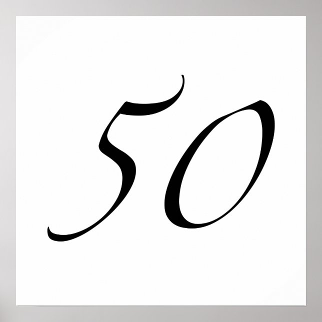 50:årsdagen poster (Framsidan)