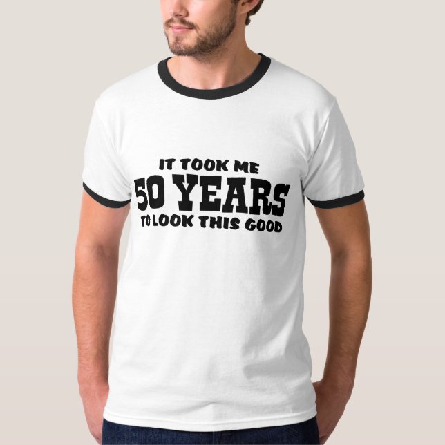 50:årsdagen t-shirt (Framsida)