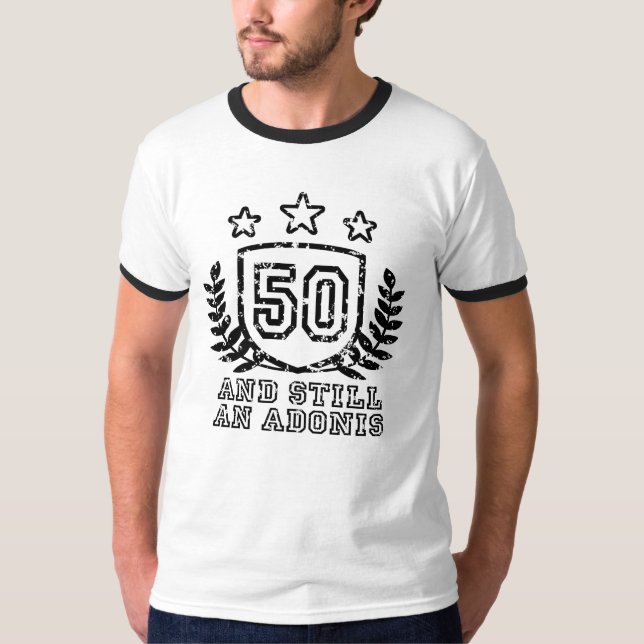 50:årsdagen t-shirt (Framsida)
