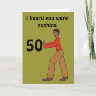 50-årsdagskort kort
